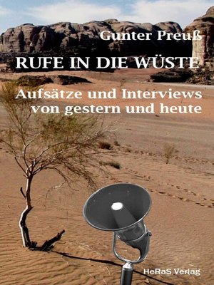 cover image of Rufe in die Wüste